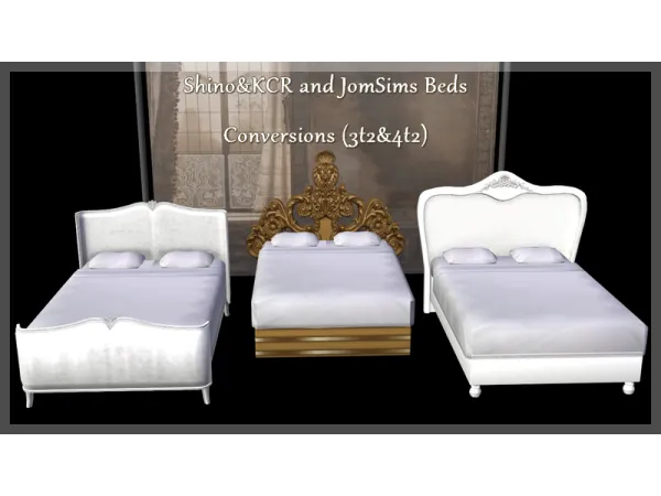 Sweet Dreams 3 Bed Conversions2019 by marioneves2 - The Sims 2 Custom Content