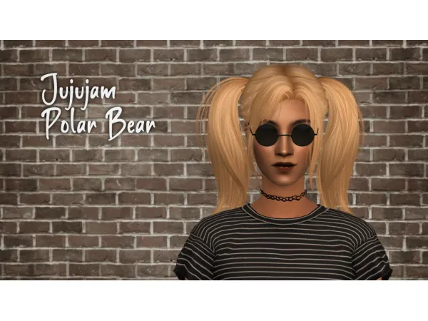 Jujujam Polar Bear Retextured by timeparadoxsims - The Sims 2 Custom Content