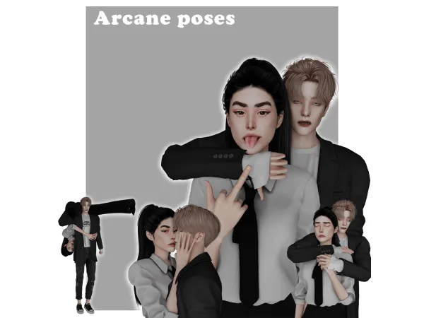 Mix Arcane by Meow_creator - The Sims 4 Custom Content