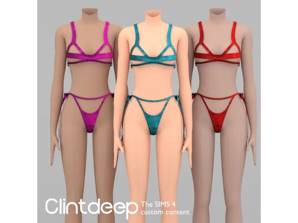 Maxis Match Clintdeep Sabrina Bikini - The Sims 4 Custom Content