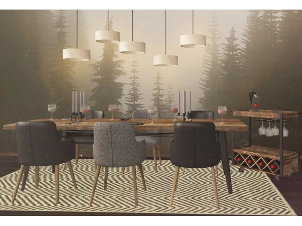4T2 Conversion of Wondymoonu2019s Iron Dining by thepixelry - The Sims 2 Custom Content