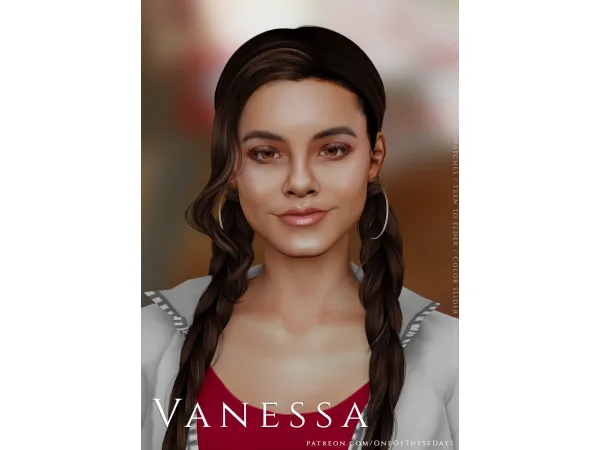 Alpha Vanessa SKIN ( tray files) BFF - The Sims 4 Custom Content