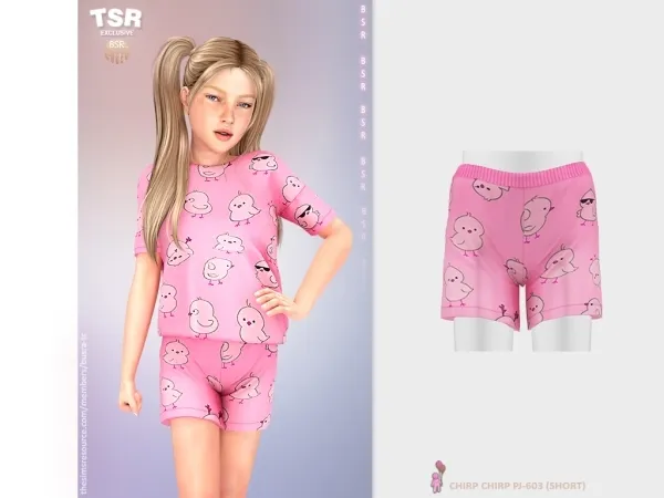 ChildF - CHIRP CHIRP PJ-603 (SHORT) BD1539
