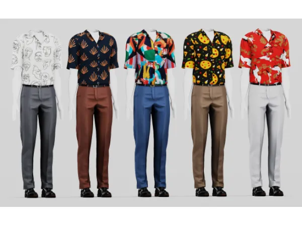 Set Sergio by boutiqueamelie - The Sims 2 Custom Content