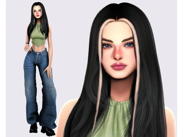 Alpha Selina Cochran by miwisimsie - The Sims 4 Custom Content