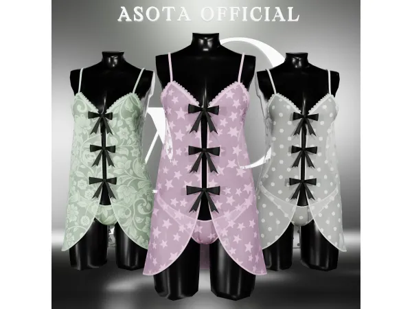 Sims 4 [ASOTA OFFICIAL] Shanin lingerie