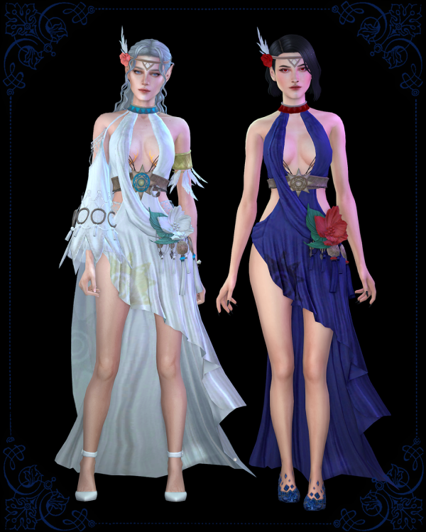 Maxis Match Nagi by simsfinds - The Sims 4 Custom Content