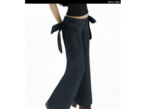 Alpha DELICIOUSTHINGS CASPER THE BRAND BALLAD JEANS - The Sims 4 Custom Content