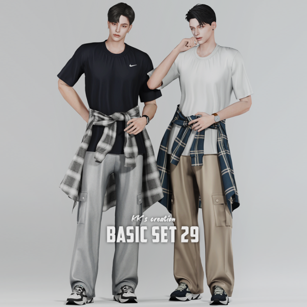 Alpha [KK] Basic set 29 by simsfinds - The Sims 4 Custom Content