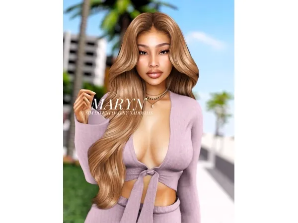 Sims 4 Maryn u2661 (Sim Download)