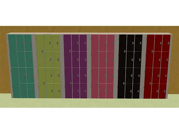 CreeSims FustyGymLockerLua - The Sims 2 Custom Content