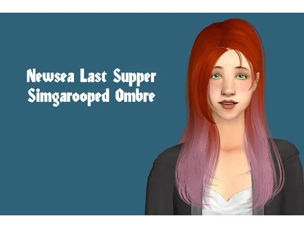 Some ombre hairs for today by deedee - The Sims 2 Custom Content