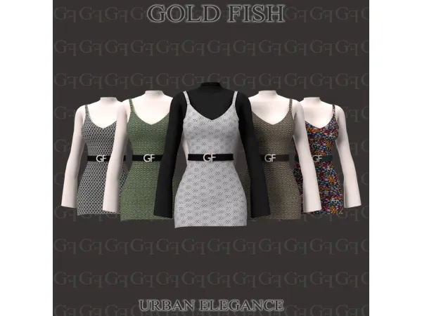Alpha Urban Elegance by GoldFishSims - The Sims 4 Custom Content