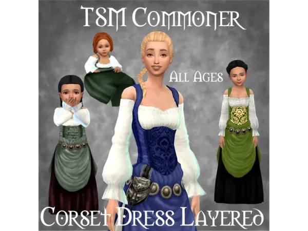 TSM Commoner Corset Layered By Simverses