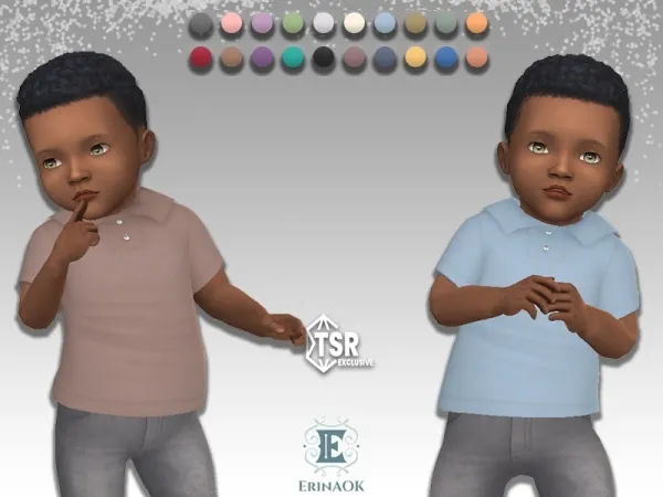 Alpha erinaok infant top 062425 - The Sims 4 Custom Content