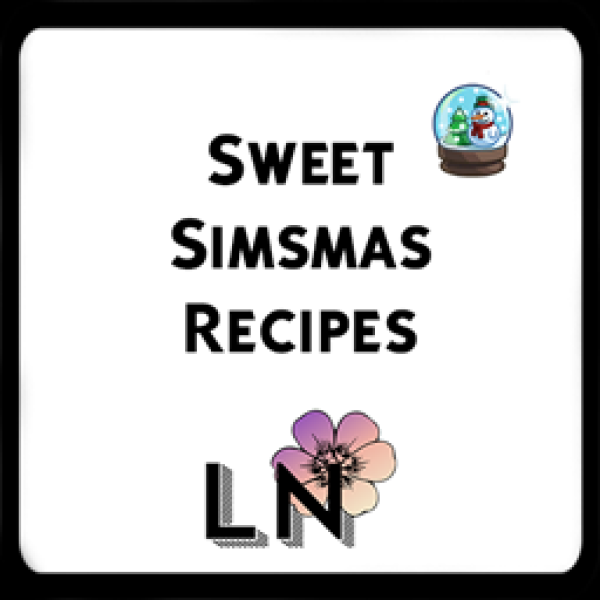 Mix Sweet Simsmas Recipes by simsfinds - The Sims 4 Custom Content