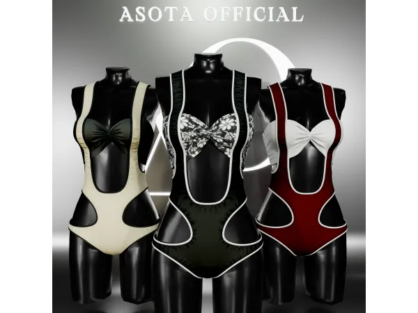 Alpha [ASOTA OFFICIAL] Lolita Swimsuit - The Sims 4 Custom Content
