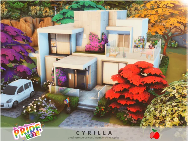Maxis Match PRIDE 2025 Cyrilla no - The Sims 4 Custom Content
