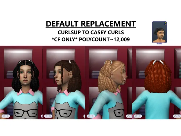AMYBABY_CURLSUP_DEFAULTREPLACEMENT - The Sims 2 Custom Content