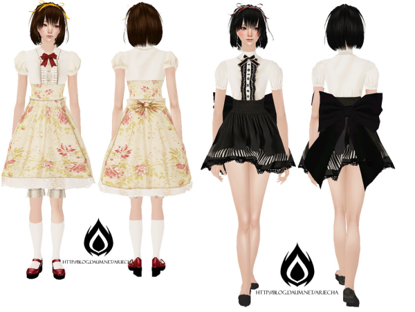 41 Dress for your dolls by simsfinds - The Sims 2 Custom Content
