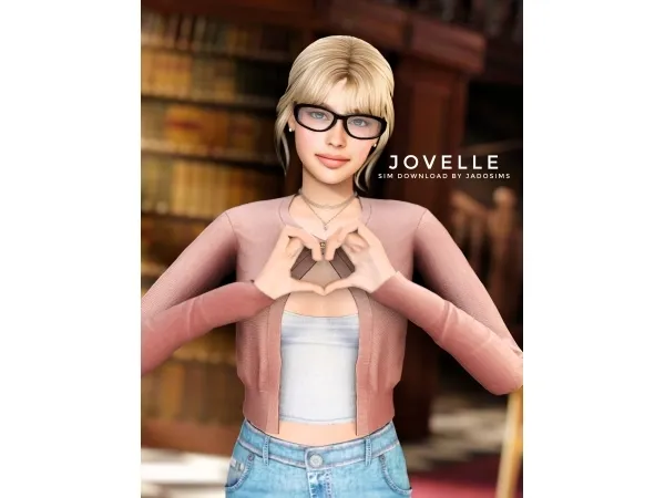 Sims 4 Jovelle u2661 (Sim Download)