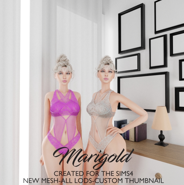 Alpha MARIGOLD ALORA by marigoldsims - The Sims 4 Custom Content