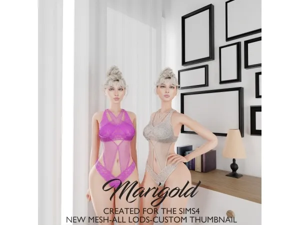 Alpha MARIGOLD ALORA - The Sims 4 Custom Content