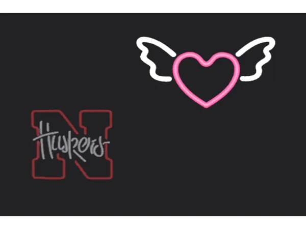 CreeSims Dot Neon Jacky93 Pink Winged Heart - The Sims 2 Custom Content