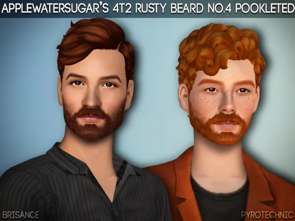 Applewatersugar Rusty beard no4 by esotheria - The Sims 2 Custom Content
