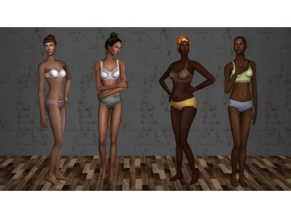 Recolors of whysim Miscellaneous Skin 29 by h0nkytonkangels - The Sims 2 Custom Content