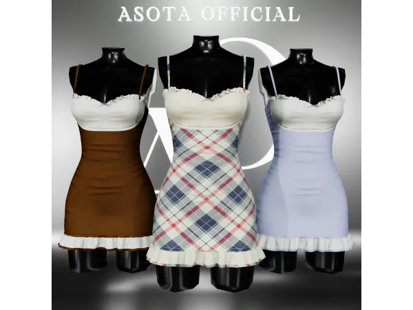 Sims 4 [ASOTA OFFICIAL] Iggy Short Dress