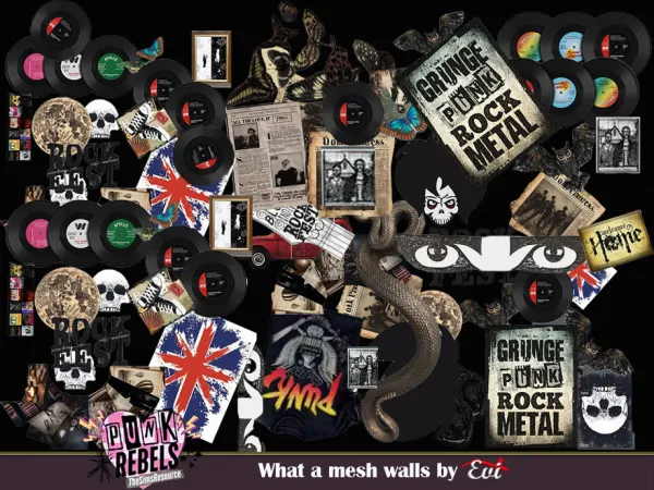 What a mess walls! by evi