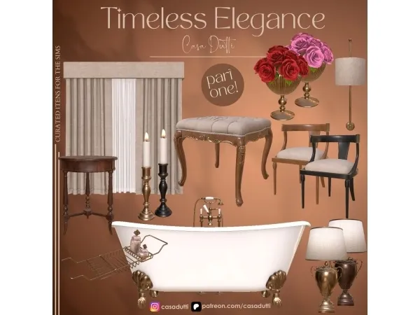 Alpha Timeless Elegance part 1 - The Sims 4 Custom Content