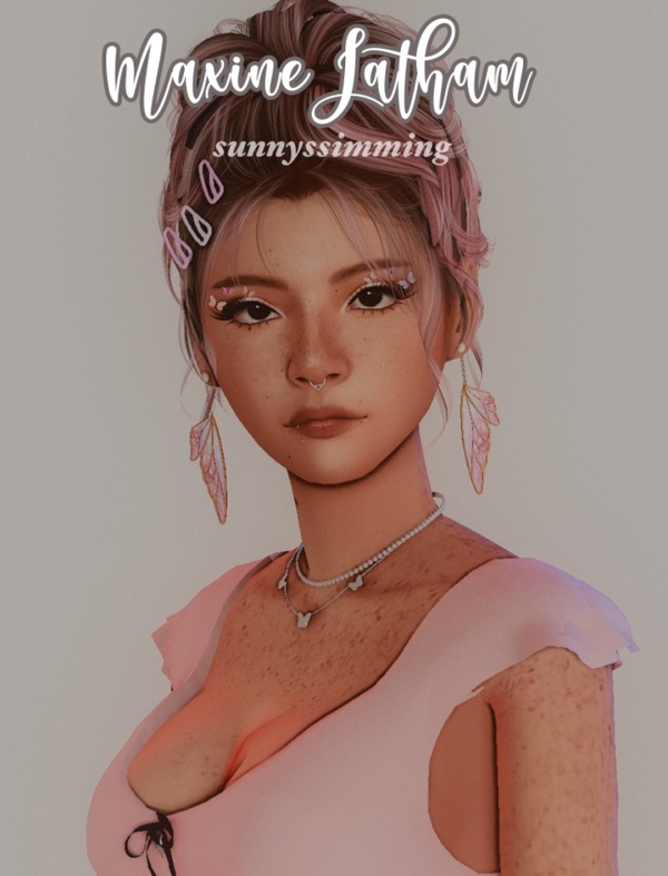 Alpha Alpha Haired Girlfriends by simsfinds - The Sims 4 Custom Content