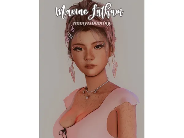 Alpha Alpha Haired Girlfriends by sunnyssimming - The Sims 4 Custom Content