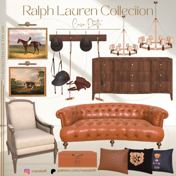 Alpha Ralph Lauren Collection by casadutti - The Sims 4 Custom Content