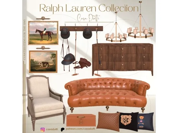 Alpha Ralph Lauren Collection - The Sims 4 Custom Content