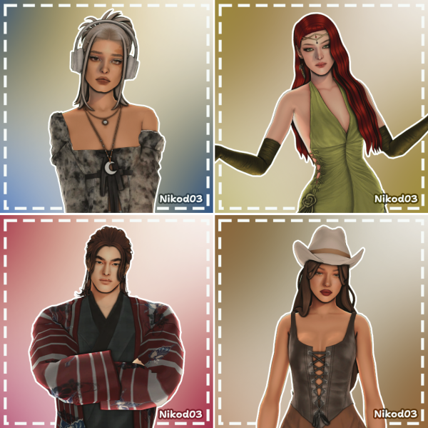 Maxis Match 50subs gift emoji sims by nikod03 - The Sims 4 Custom Content