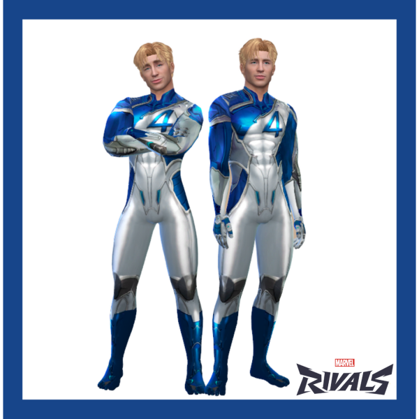 Alpha JOHNNY STORM (MARVEL RIVALS) by simsfinds - The Sims 4 Custom Content