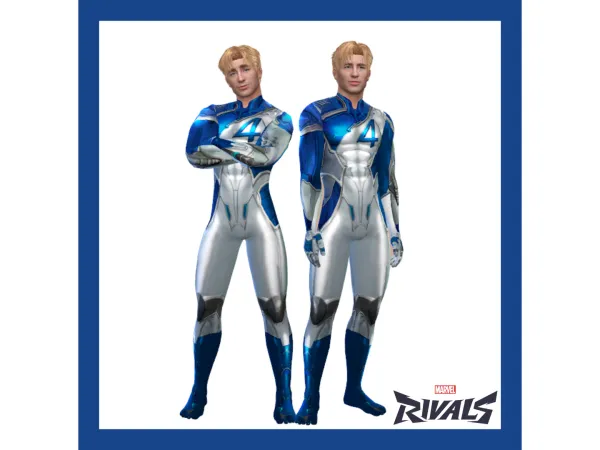 Alpha JOHNNY STORM (MARVEL RIVALS) by Mimamongbusowg - The Sims 4 Custom Content