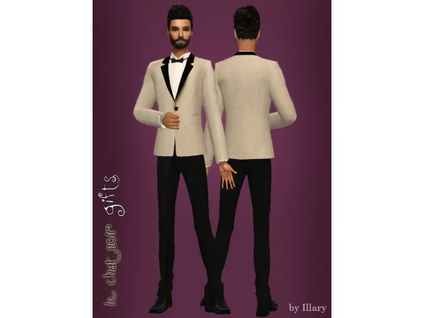 Winter tale wedding style by lechatnoirhouse - The Sims 2 Custom Content
