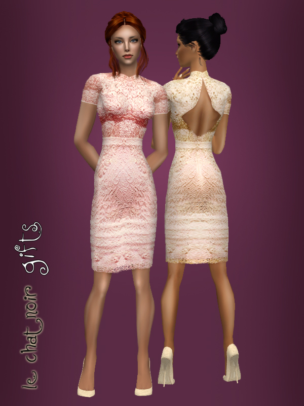 Winter tale wedding style by simsfinds - The Sims 2 Custom Content