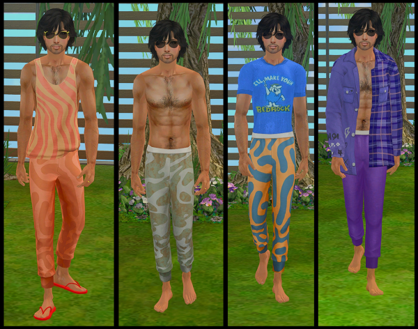 Platasp SP38Joggers AF AM SexyFeet by simsfinds - The Sims 2 Custom Content