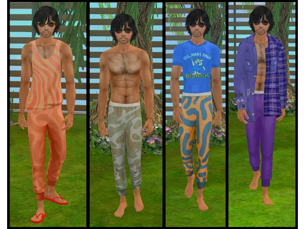 Platasp SP38Joggers AF AM SexyFeet by Julie J - The Sims 2 Custom Content