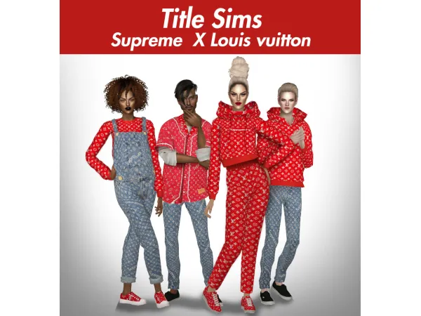Title sims Supreme X Louisvuitton by titlesimslemon - The Sims 2 Custom Content