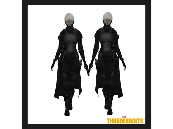 Alpha GHOST (MARVEL STUDIOS' THUNDERBOLTS) by Mimamongbusowg - The Sims 4 Custom Content