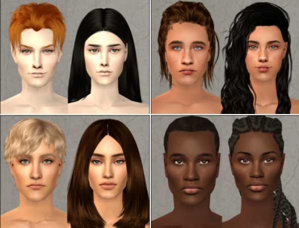 Whysim Misc Skins 10 by simsfinds - The Sims 2 Custom Content