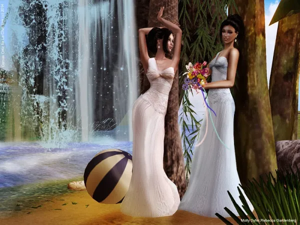 Marry meMermaid by lechatnoirhouse - The Sims 2 Custom Content