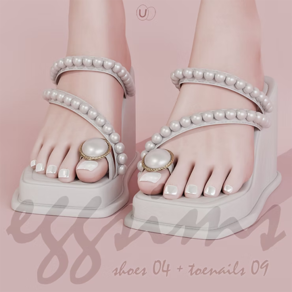 Alpha [EGGSIMS] shoes 04 by simsfinds - The Sims 4 Custom Content