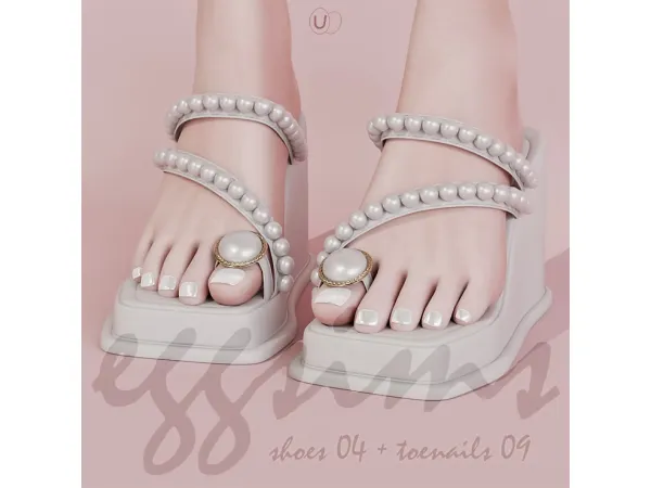 Alpha [EGGSIMS] shoes 04 - The Sims 4 Custom Content